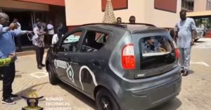 KsTU Students Unveil Groundbreaking Self-Charging Electric Vehicle