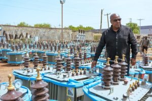 Mahama: Power Outages Not ‘Dumsor’ as Ghana Deploys 2,500 Transformers
