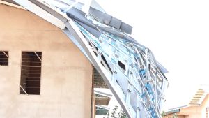 Agenga 111 Hospital Project in Fumbisi Deteriorating as Rainstorm Destroys Structures