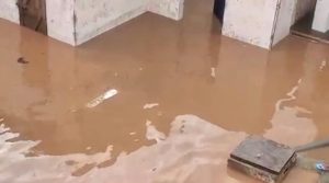 Sekondi Central Prison Flooded as Inmates Scoop Water from Cells for Hours