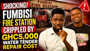 Fumbisi Fire Station Struggles as Water Tender Remains Grounded Over GHC5,000 Repair Cost