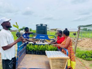 Farmers Choice Association Supports Builsa South Farmers with Beehives and Tree Seedlings