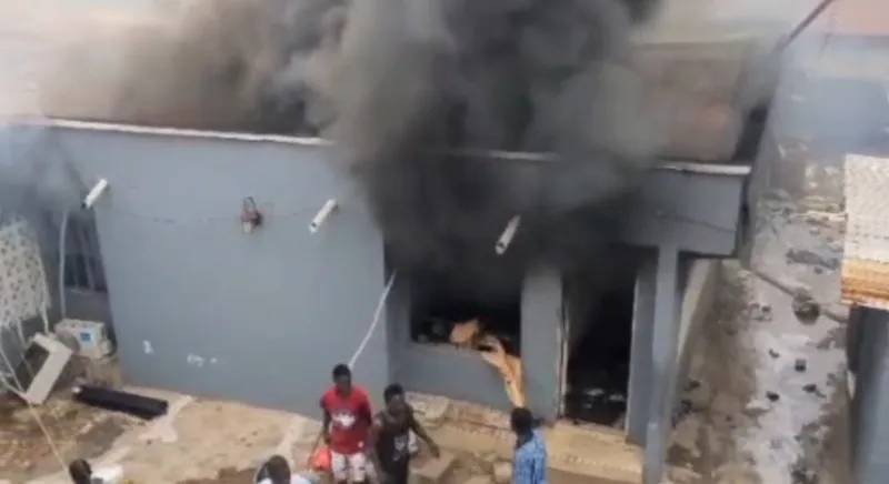 Tanoso Fire Destroys Seven-Bedroom House as Occupants Count Losses